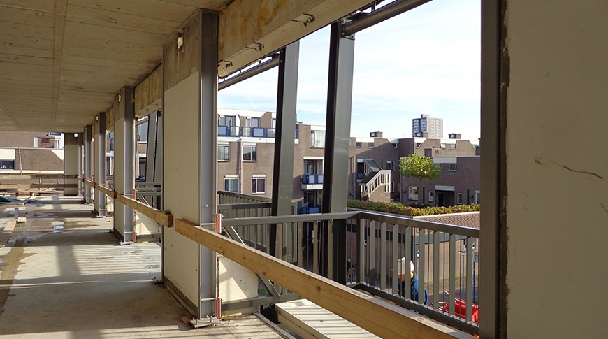 Renovatie appartementen de Hulk Almere 2